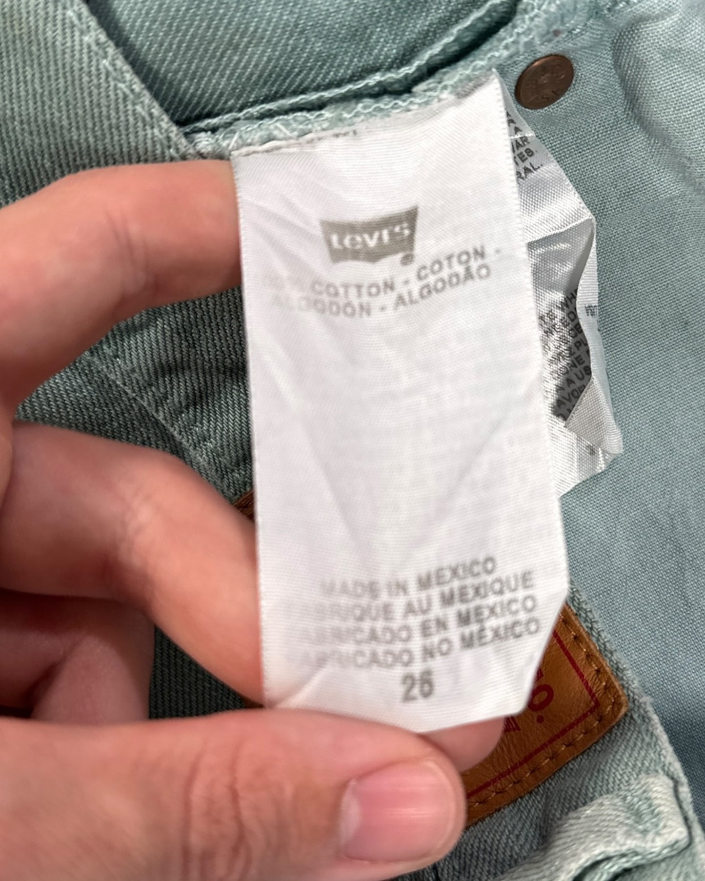 Short Levi's 501 W26 ( XS / US 26 / FR 34 )