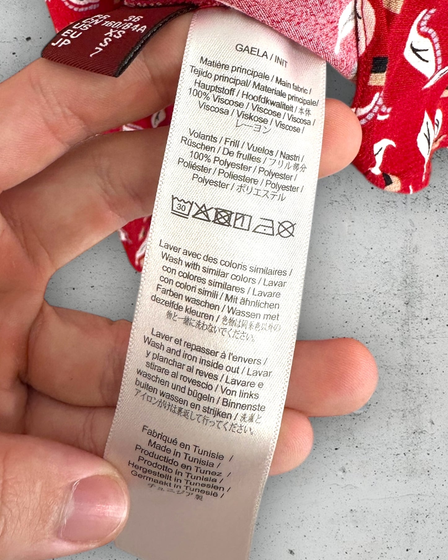 Blouse Comptoir Des Cotonniers "Gaela" ( S / 36 / 8 )