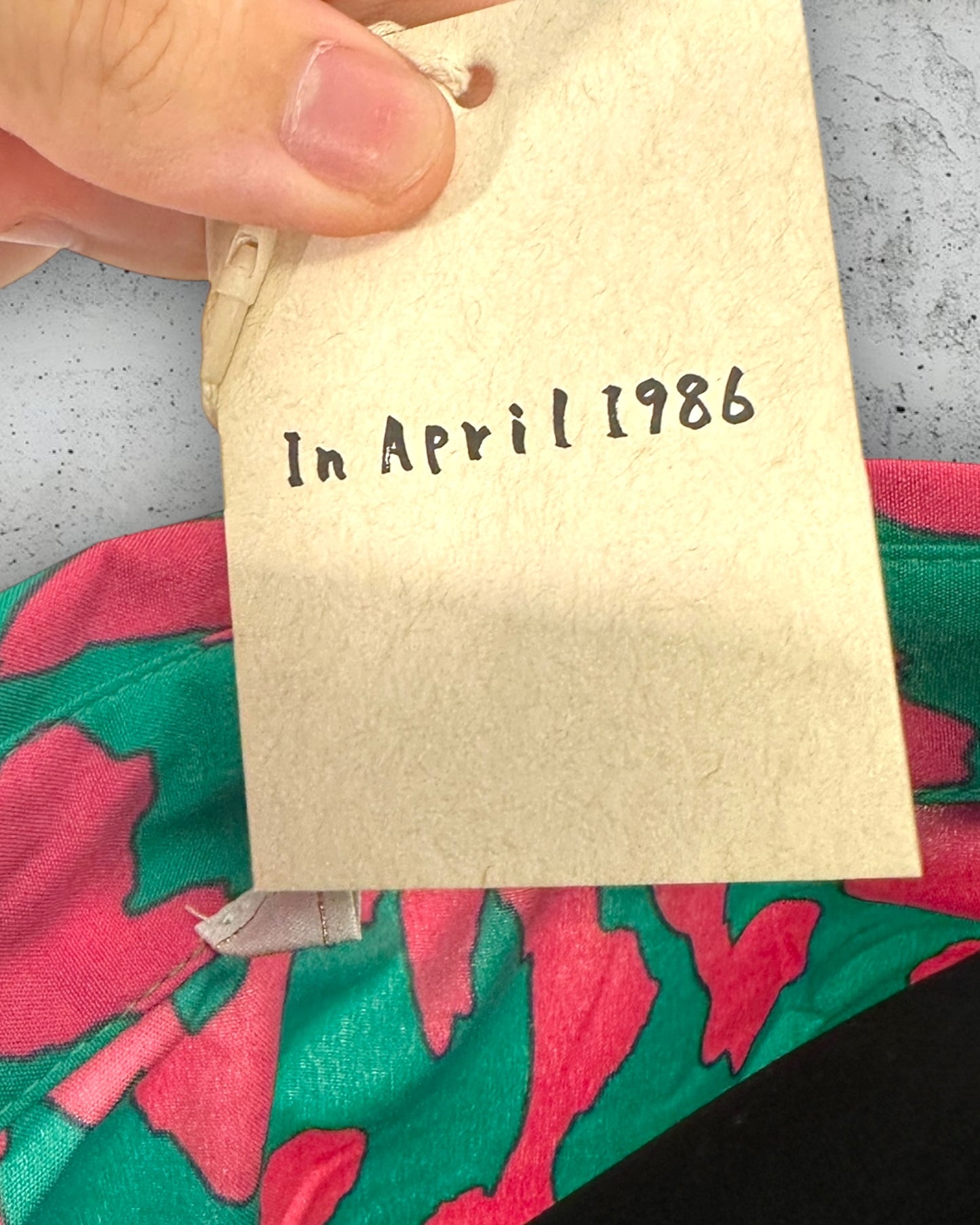 Chemisier In April 1986 ( S / 36 / 8 )( M / 38 / 10 )