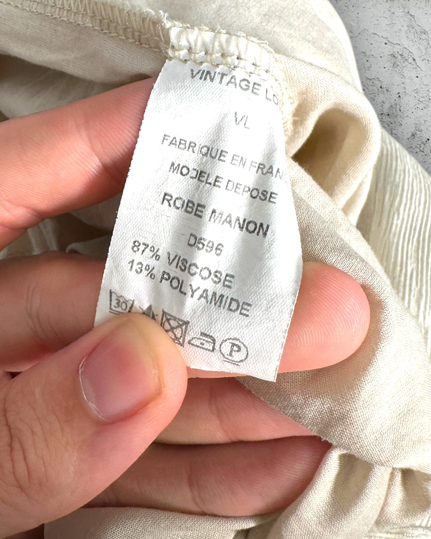 Robe Vintage Love "Manon" ( L / 40 / 12 )