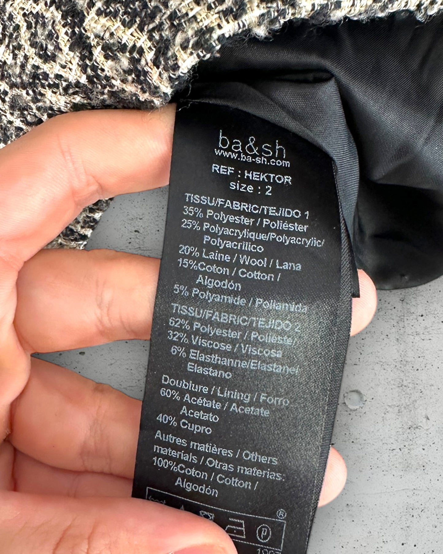 Manteau Ba&Sh "Hektor" ( M / 38 / 10 )