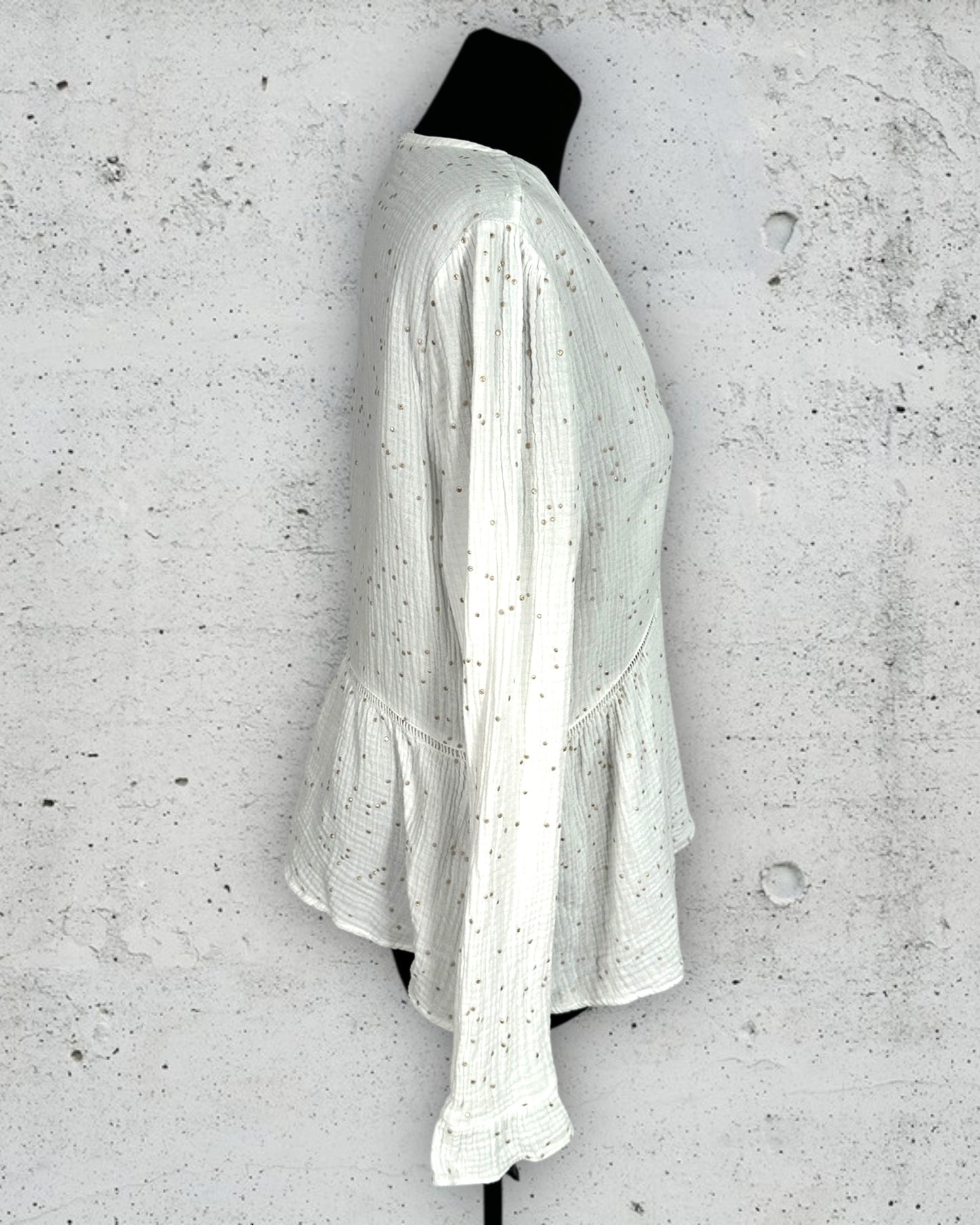 Blouse En Gase De Coton Peace N'Love ( M / 38 / 10 - L / 40 / 12 )