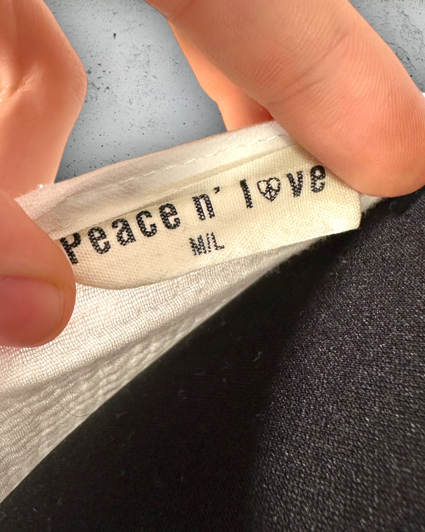 Blouse En Gase De Coton Peace N'Love ( M / 38 / 10 - L / 40 / 12 )