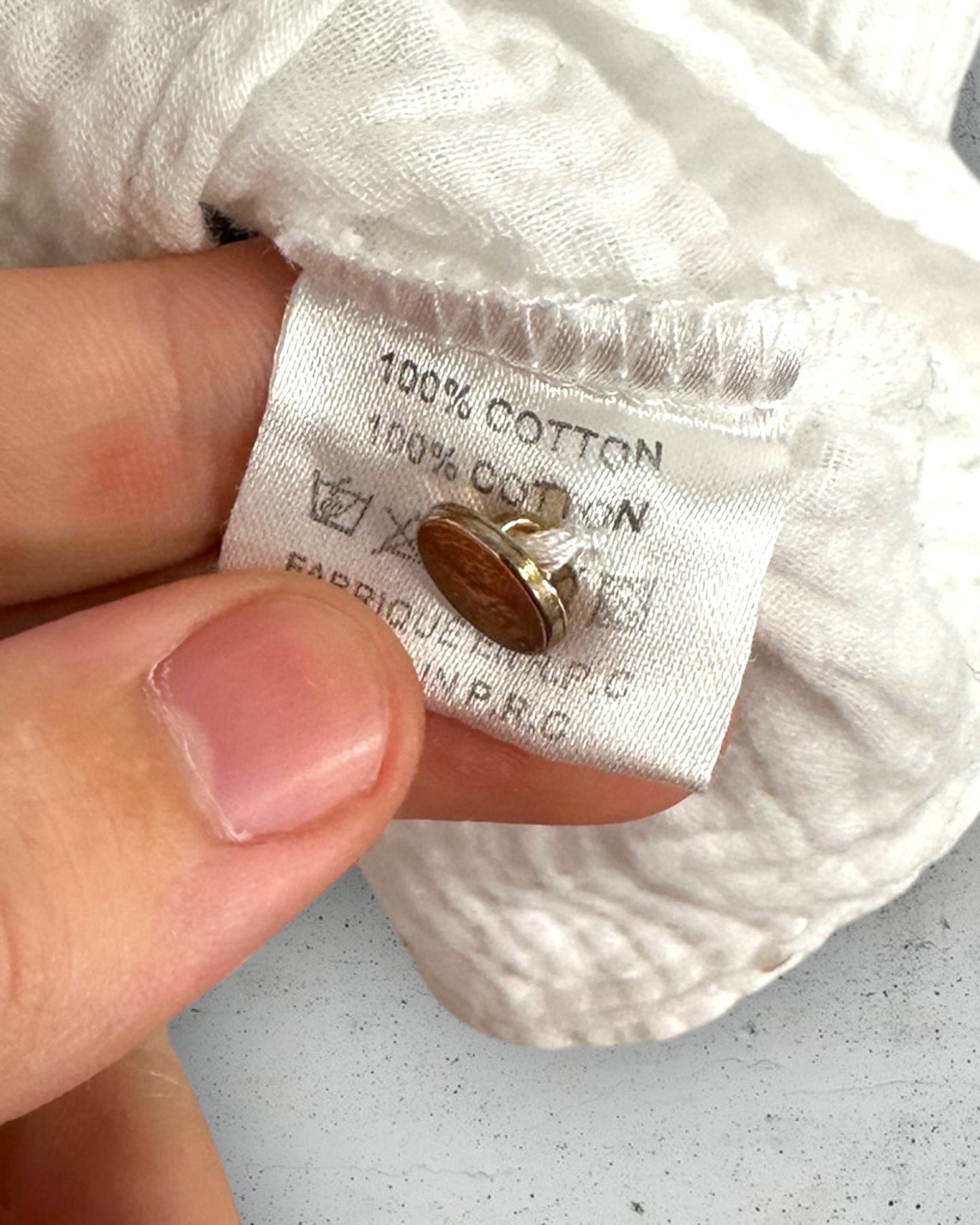 Blouse En Gase De Coton Peace N'Love ( M / 38 / 10 - L / 40 / 12 )