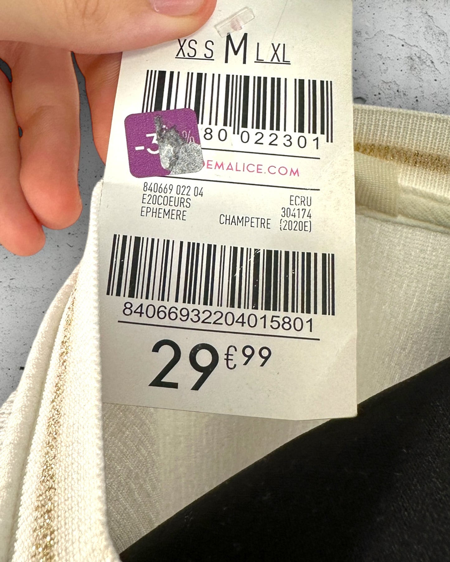 Blouse Grain de Malice ( M / 38 / 10 )