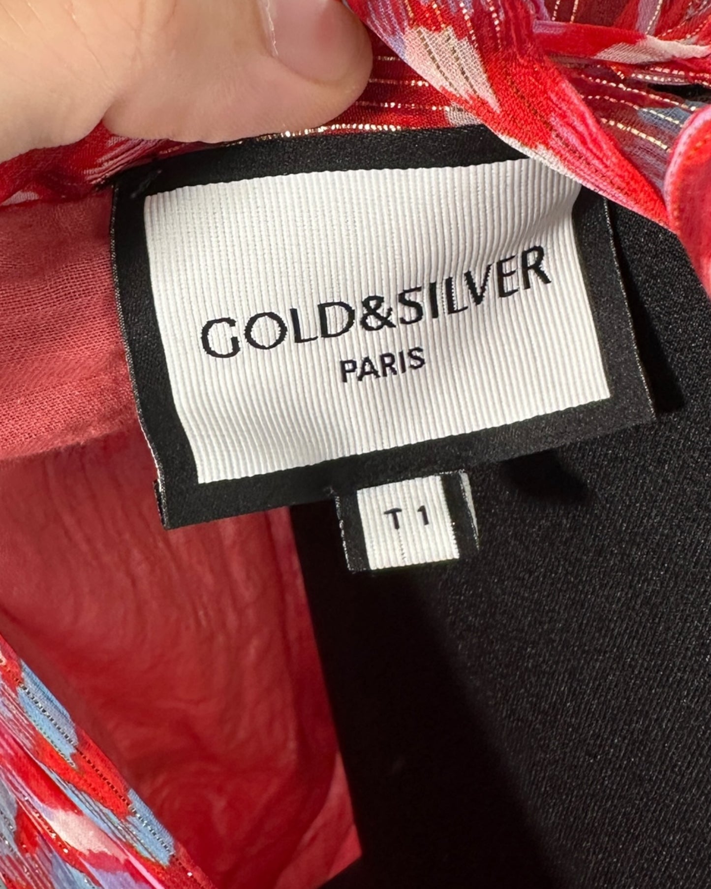 Robe Gold & Silver ( S / 36 / 8 )