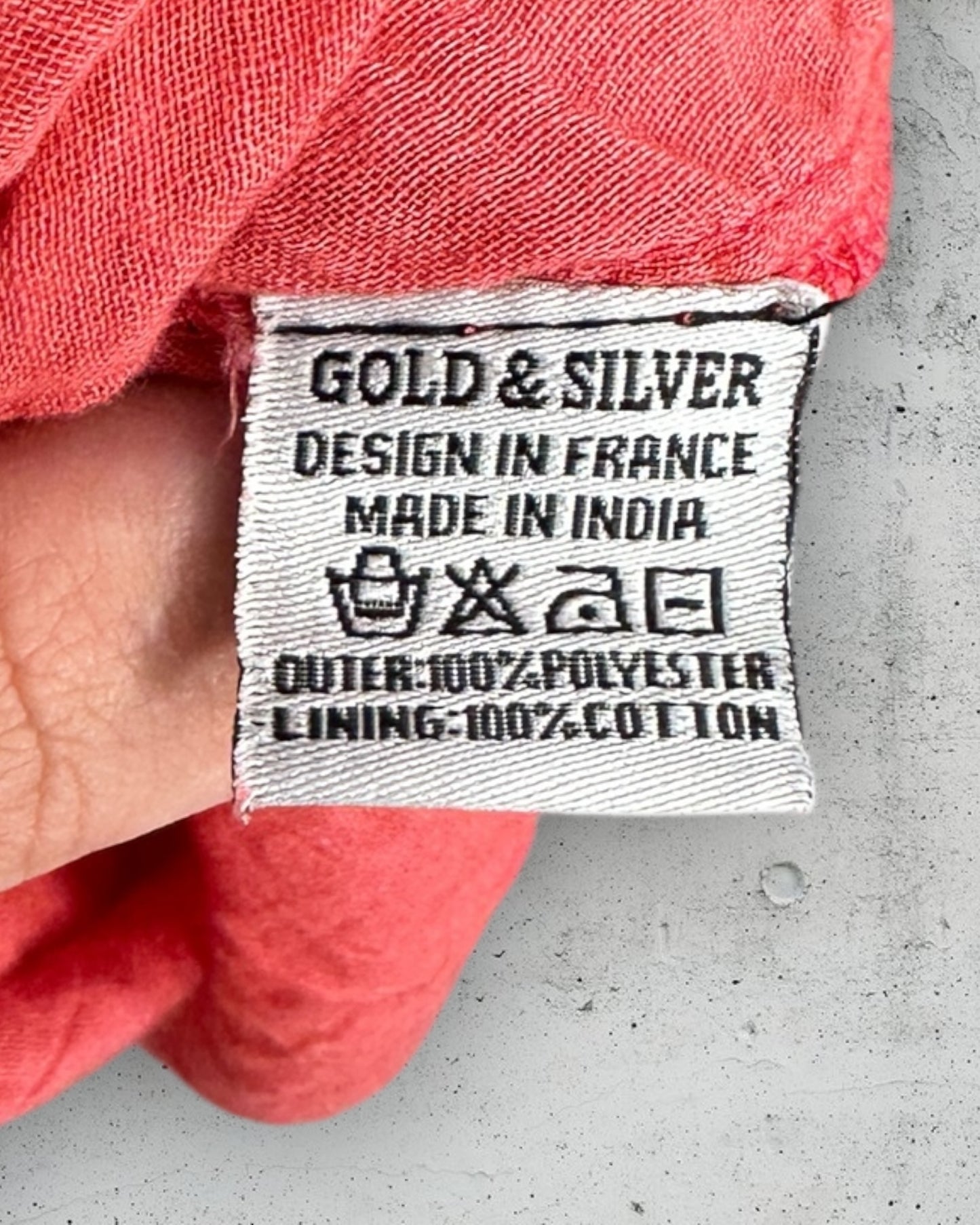 Robe Gold & Silver ( S / 36 / 8 )