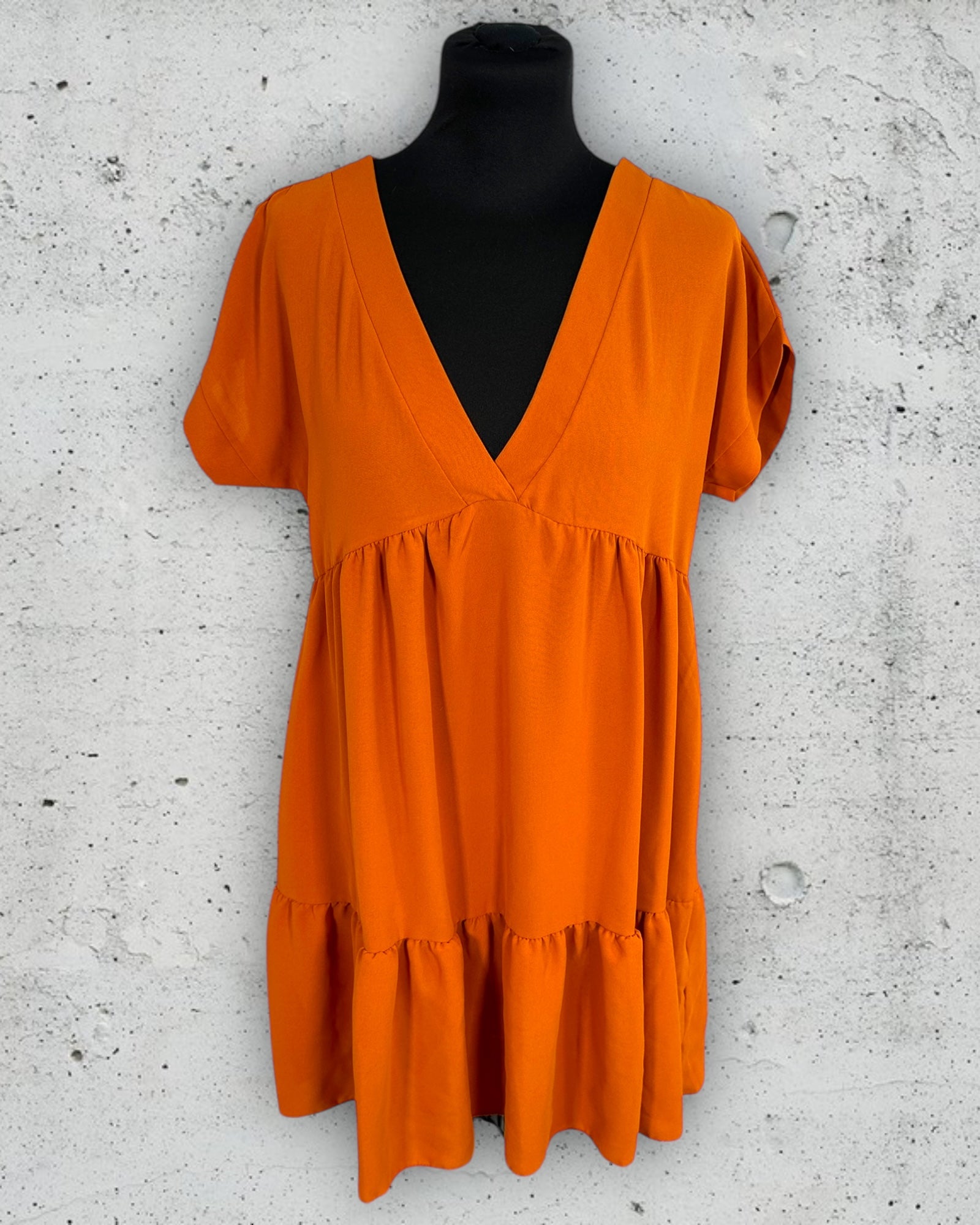 Robe Patineuse Danity Tricotée Taille S - Noire, Bordure Chaîne, Neuve Sans étiquette