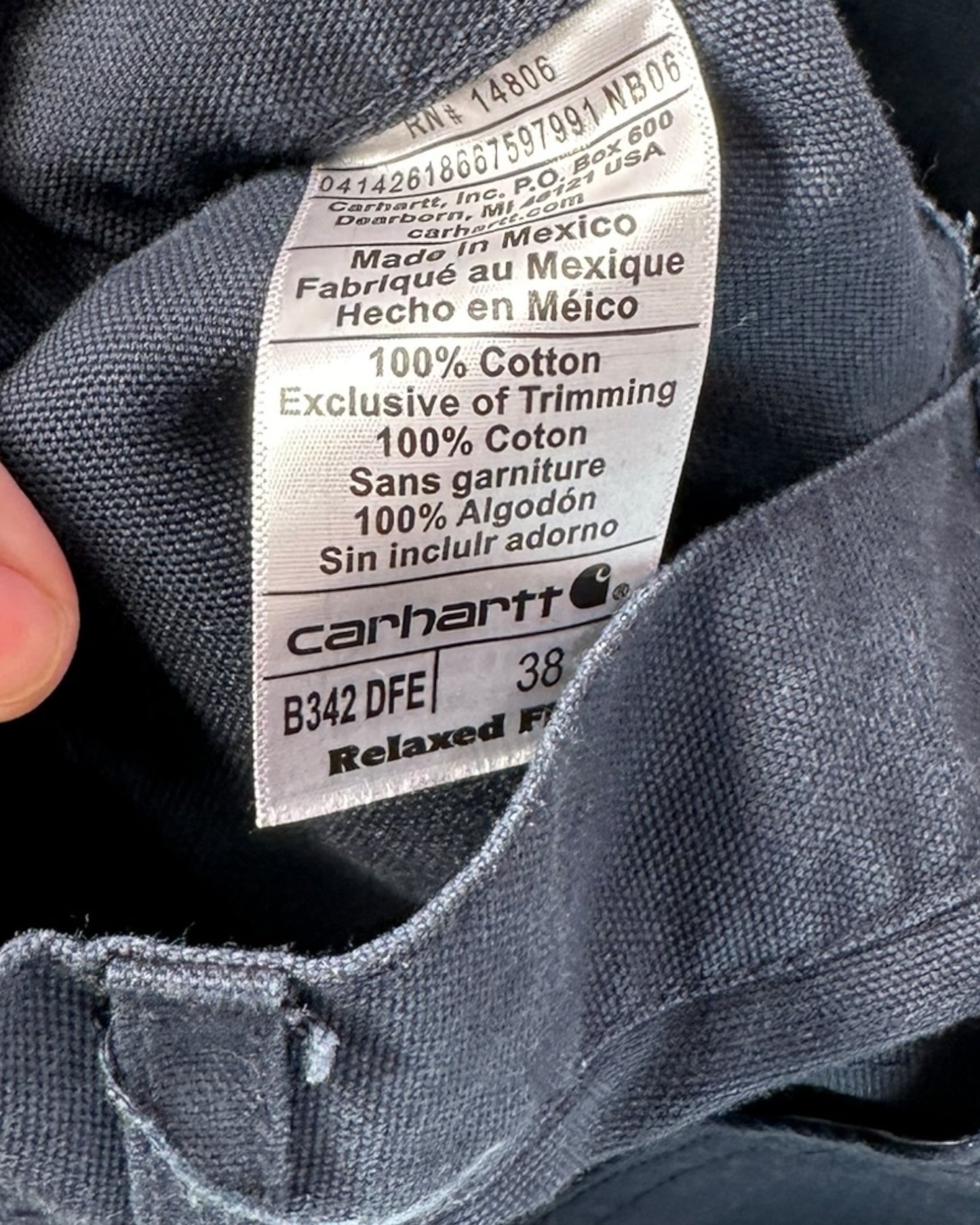 Short Carhartt "Relaxed Fit" ( 38 )