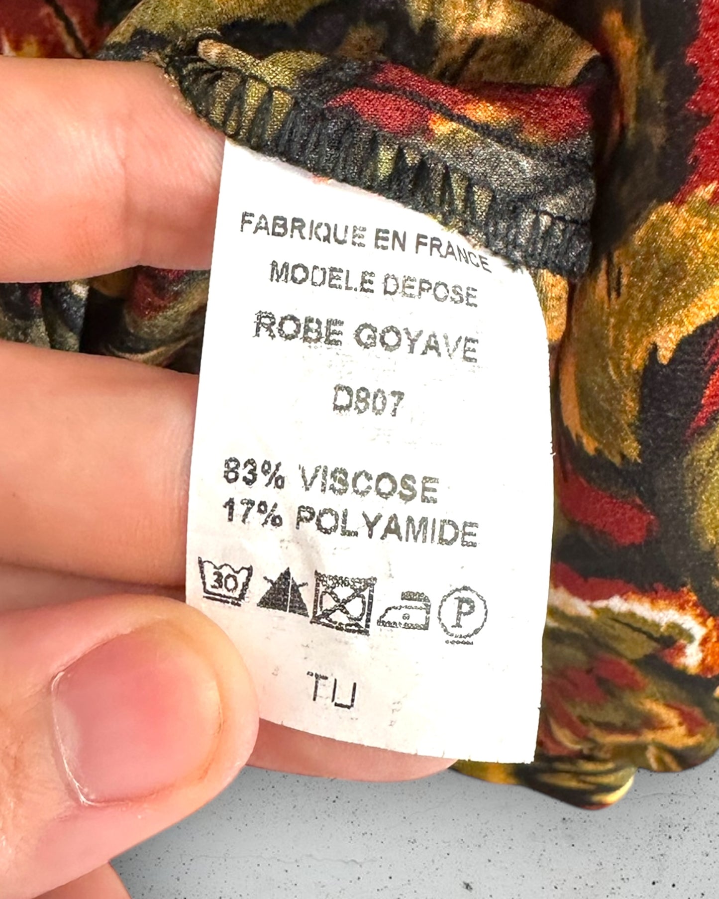 Robe Vintage Love "Goyave" ( Taille Unique )