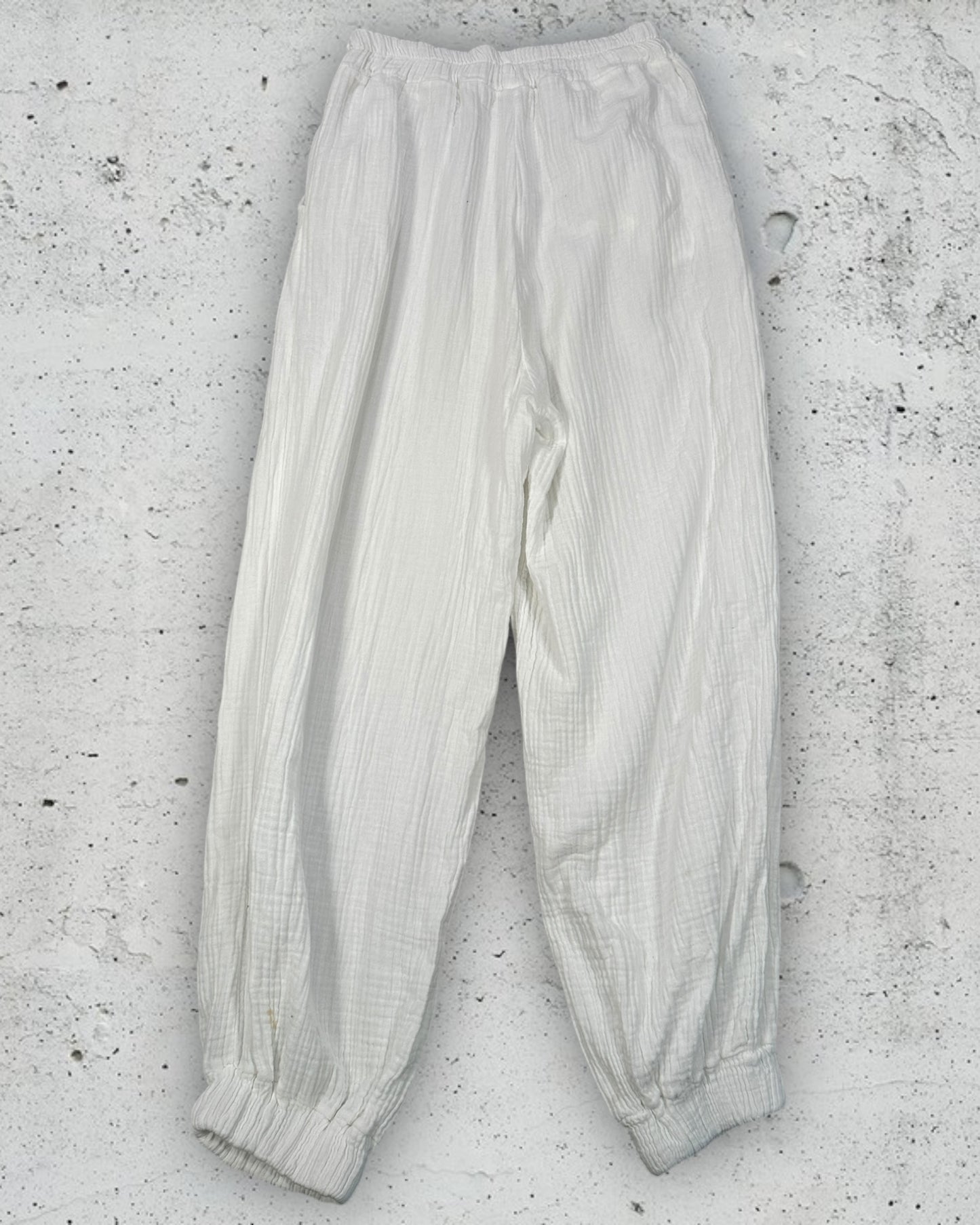 Pantalon En Gaze De Coton Sens Uniq ( M/L )