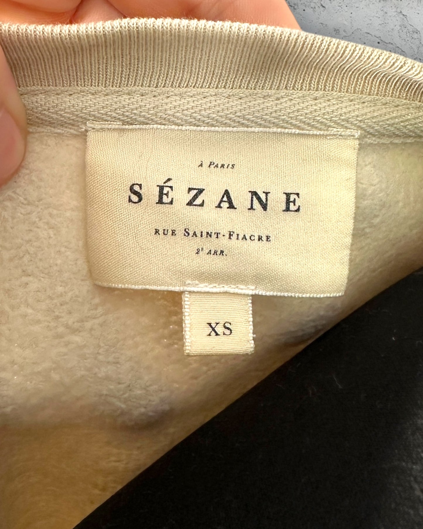Pull Sézane "Parlez Vous Amour" ( XS / 34 / 6 )