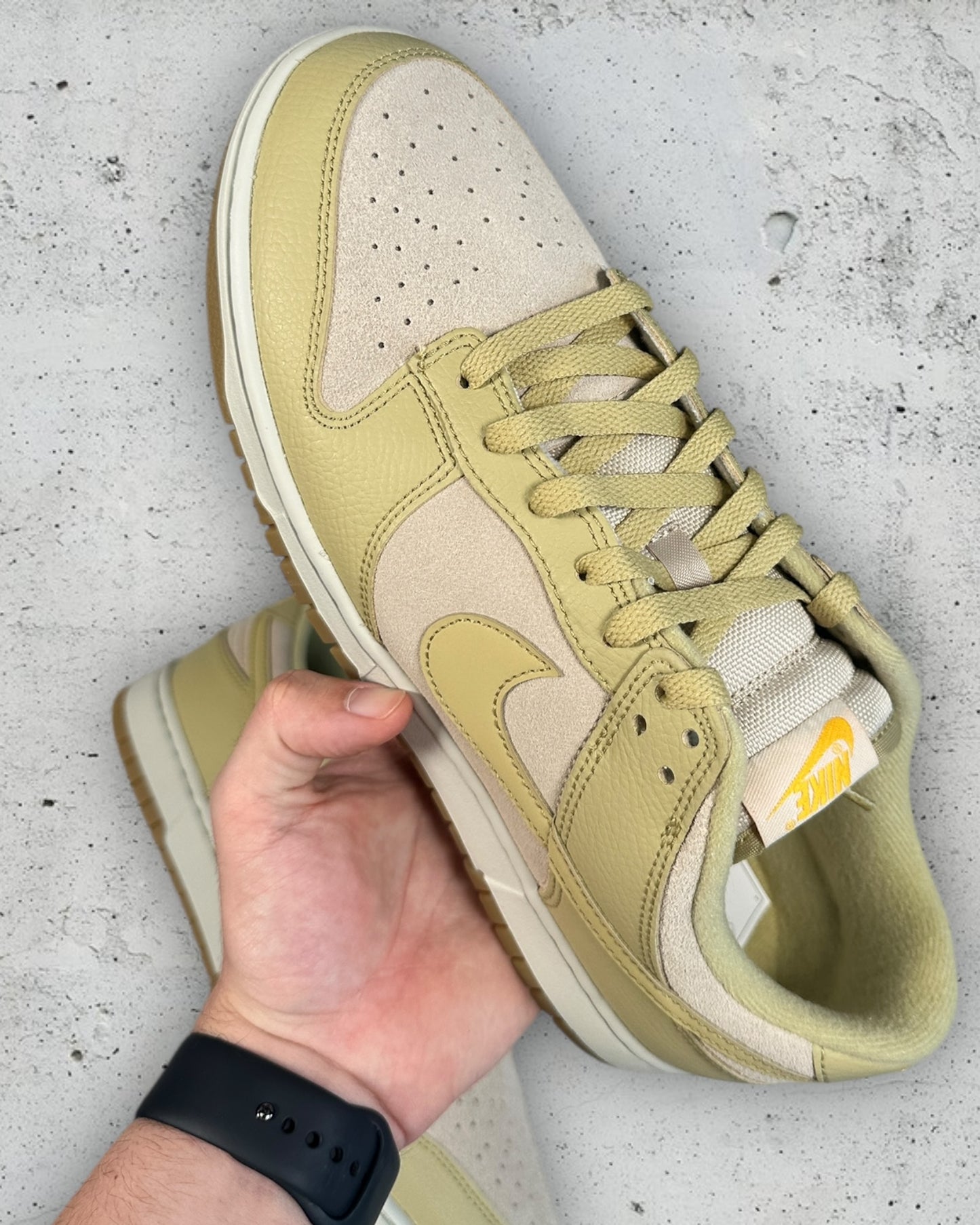 Nike Dunk Low Khaki Suede Gum ( US 11 / EU 45 )