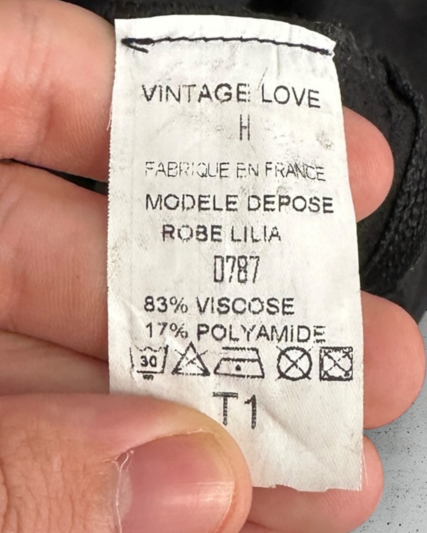 Robe Vintage Love "Lilia" (S / 36 / 8)