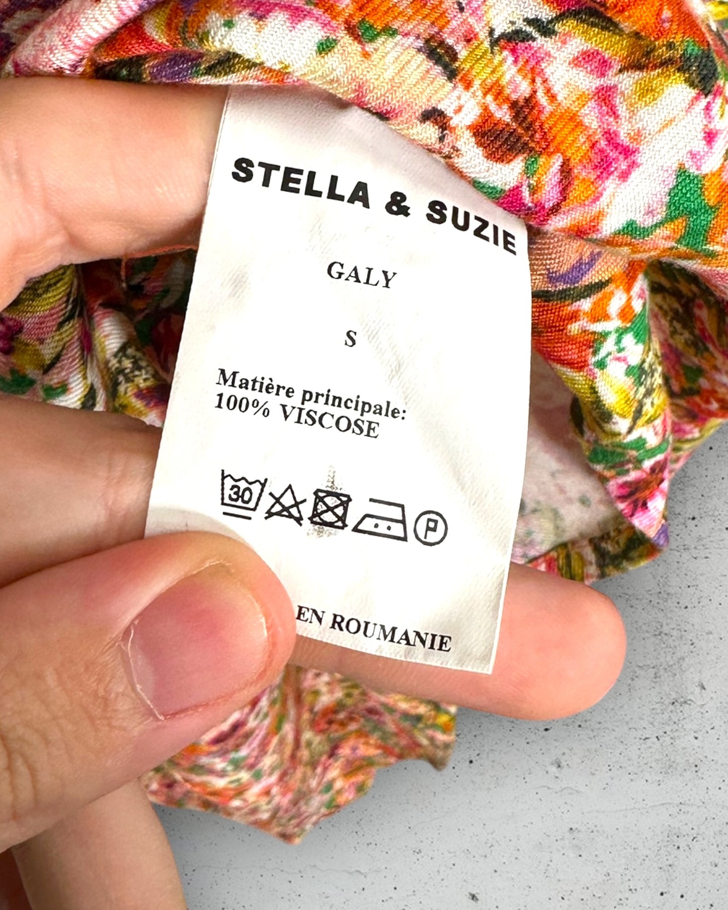 Robe Chemise Stella & Suzie "Galy" (S / 36 / 8)