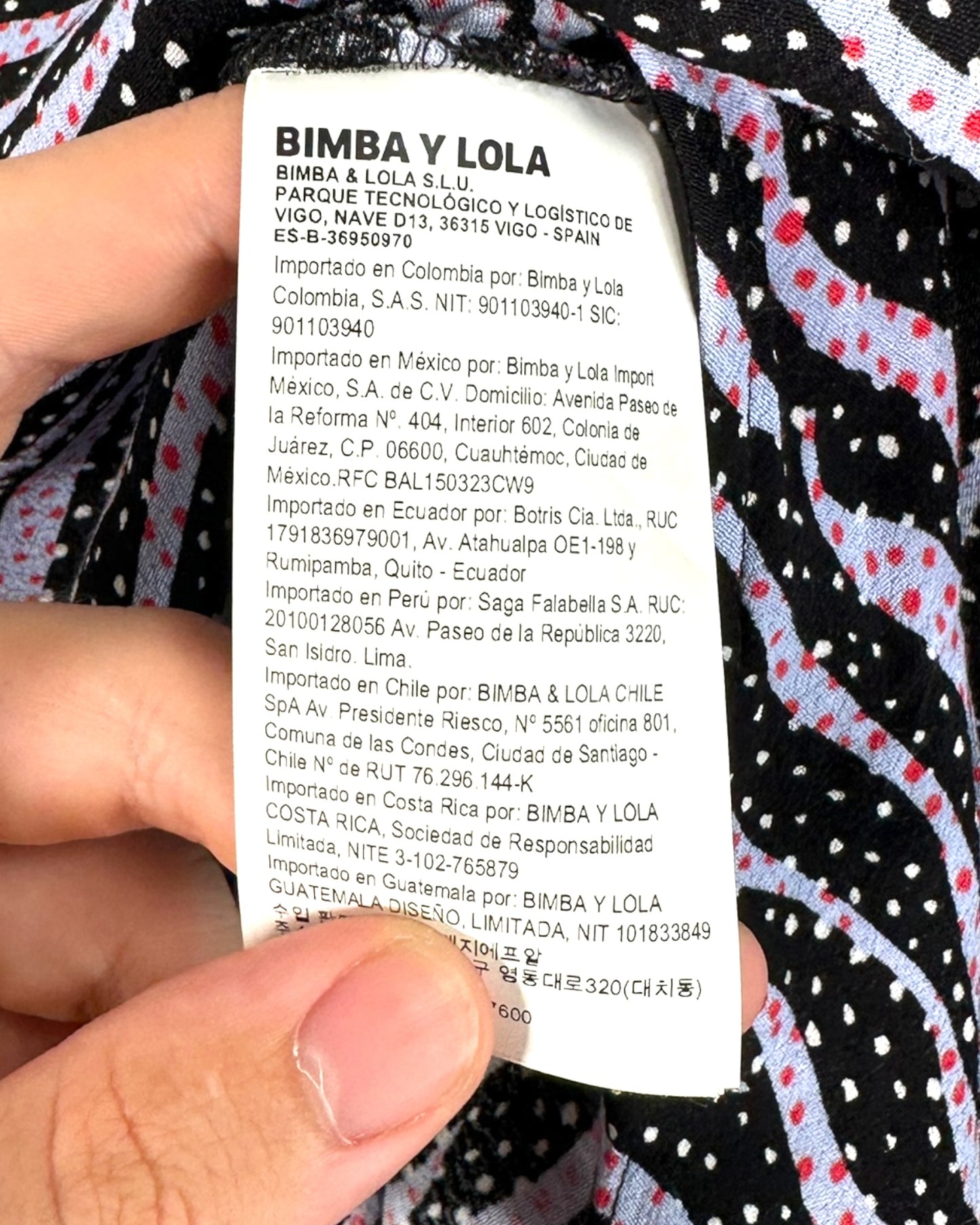 Robe Bimba Y Lola ( M / 38 / 10 )