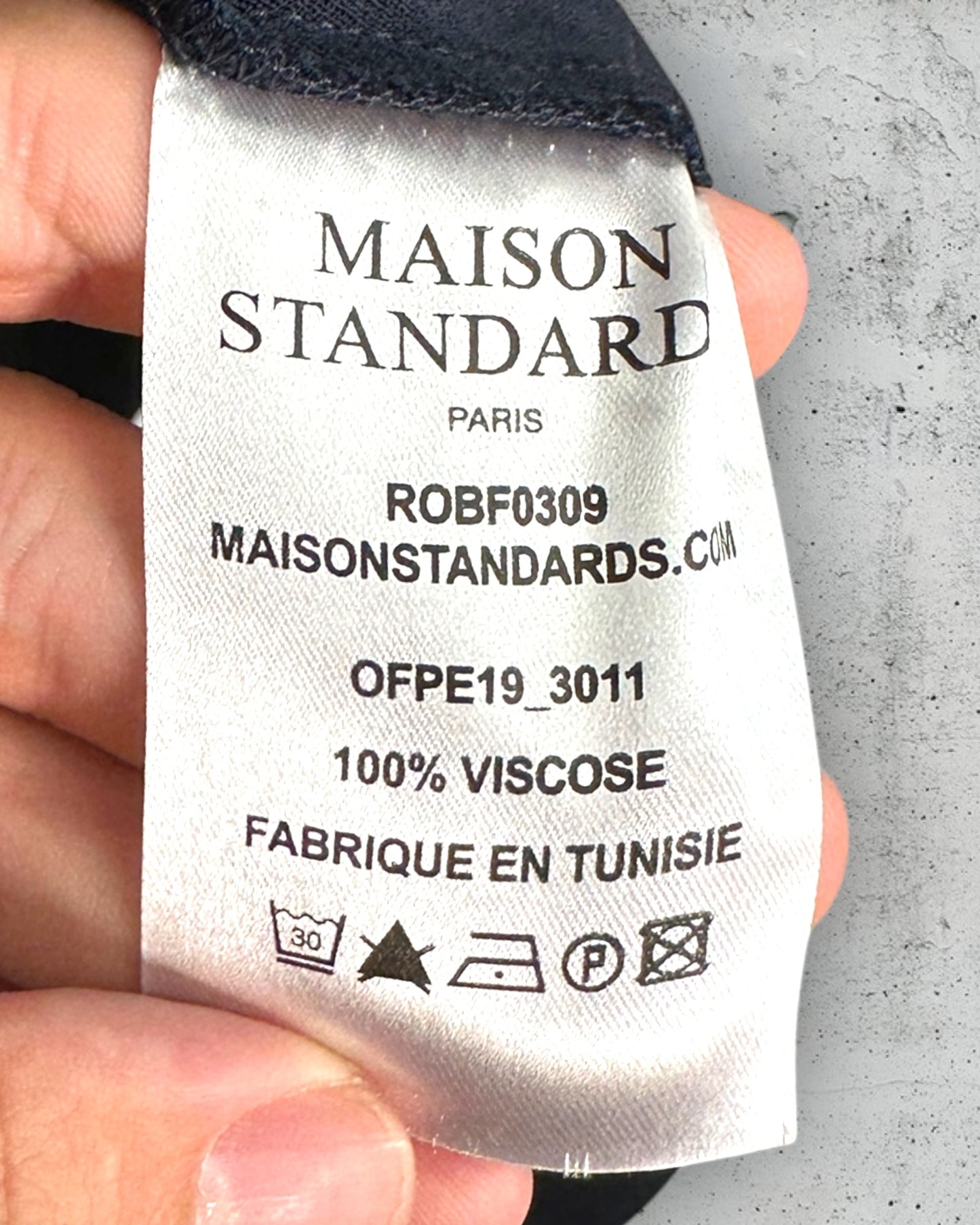 Robe Portefeuille Maison Standars ( M / 38 / 10 )