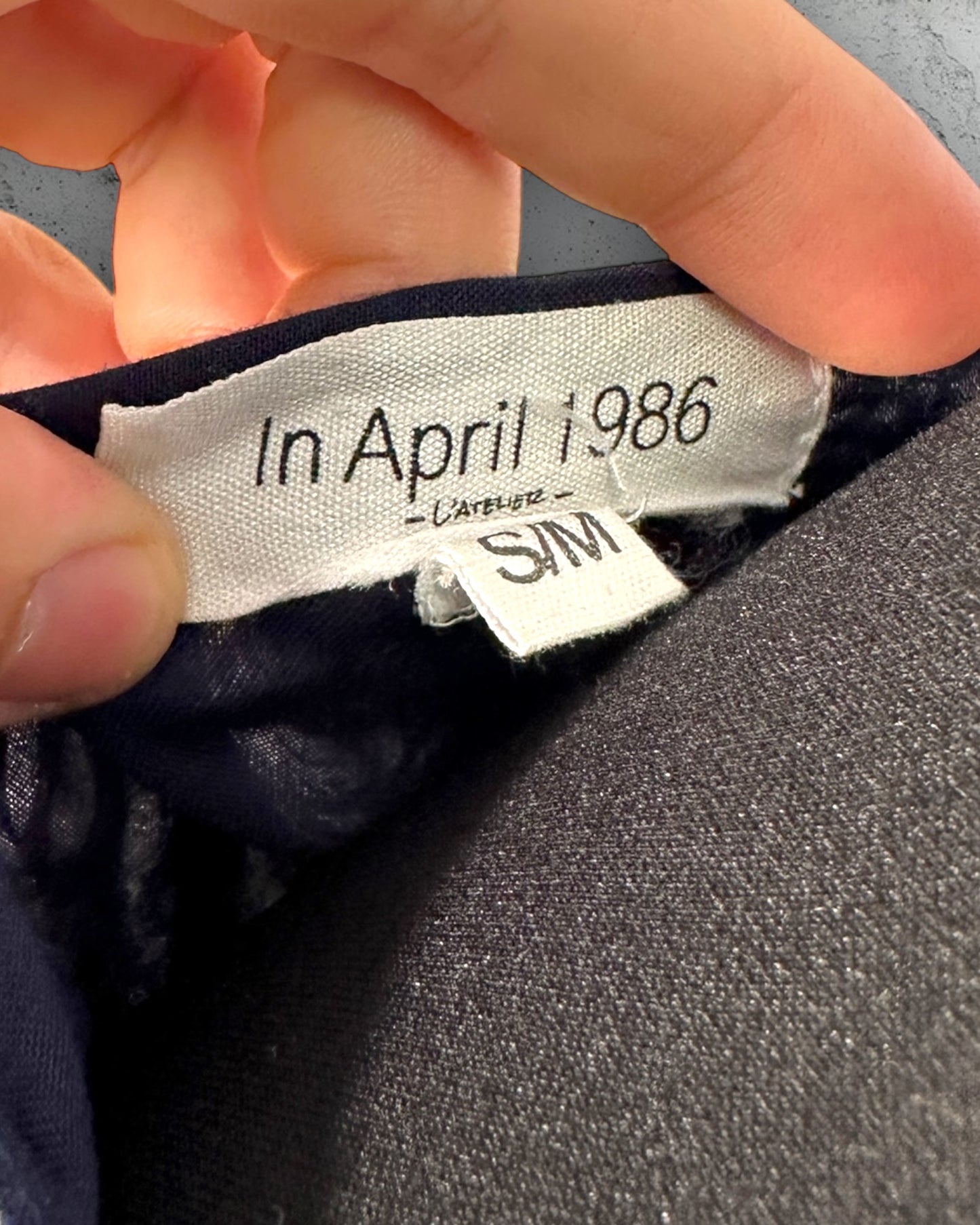 Robe In April 1986 ( S / M / 36 / 8 - 38 / 10 )