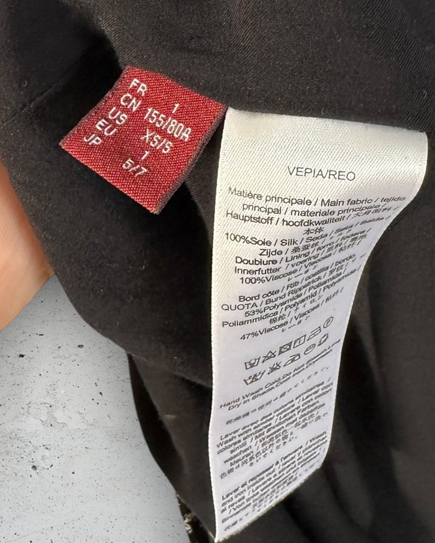 Robe Comptoir Des Cotonniers "Vepia/Reo" ( S / 36 / 8 )