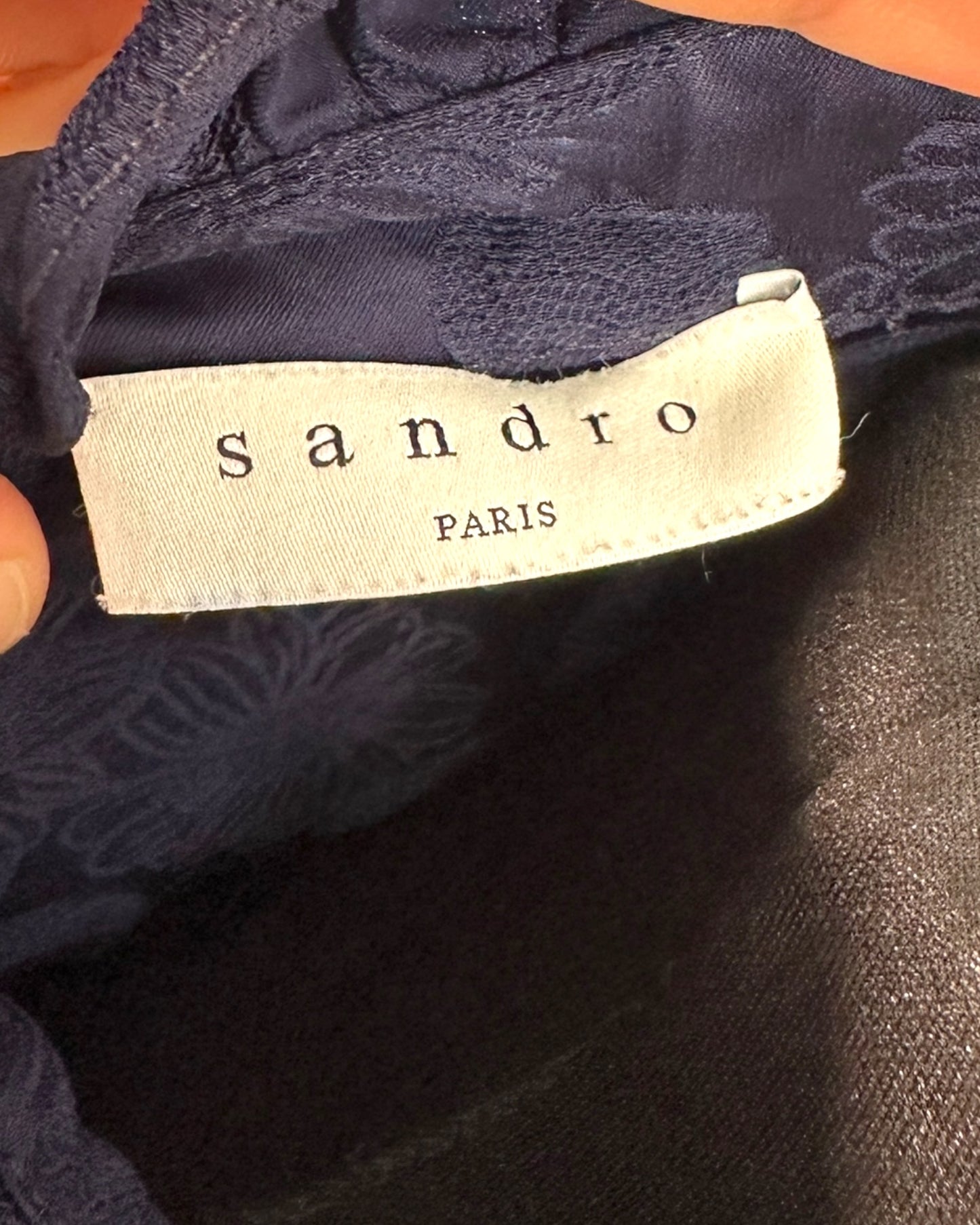 Robe Chemise Sandro ( XS / 34 / 6 )