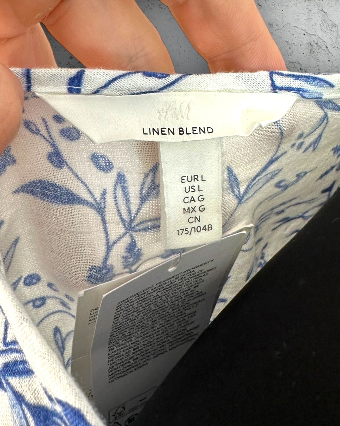 Blouse en Lin H&M ( L / 40 / 12 )