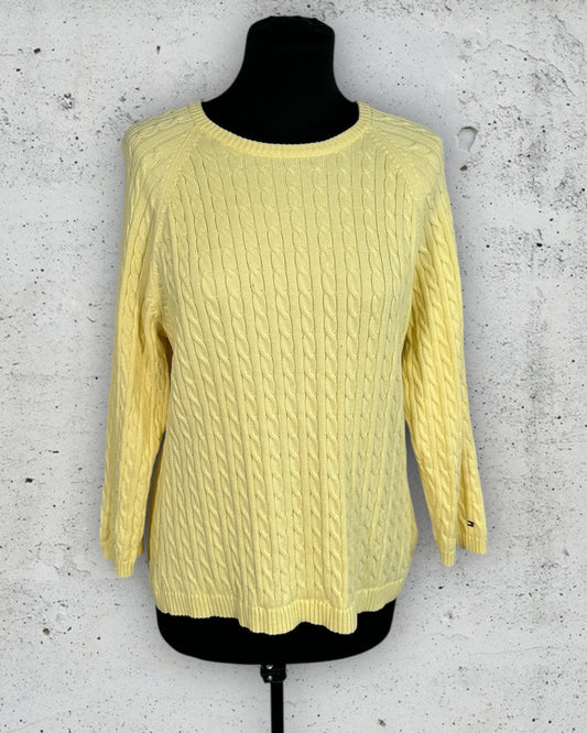 Pull torsadé Tommy Hilfiger ( XL / 42 / 14 )