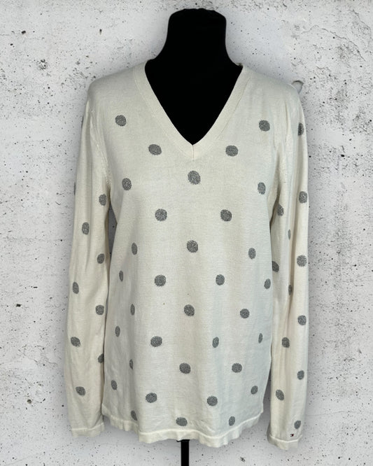 Pull col V Tommy Hilfiger ( L / 40 / 12 )