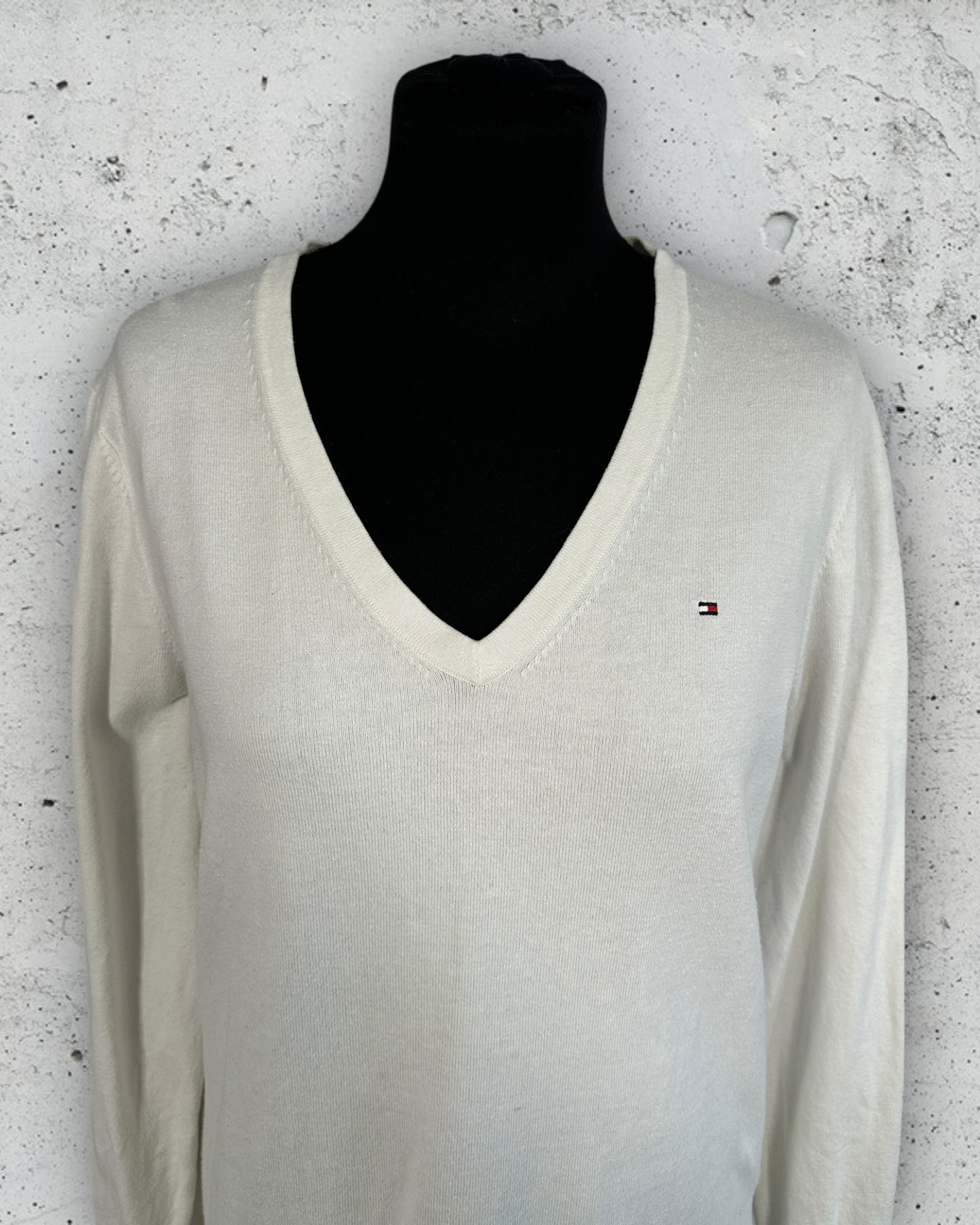 Pull col V Tommy Hilfiger ( L / 40 / 12 )
