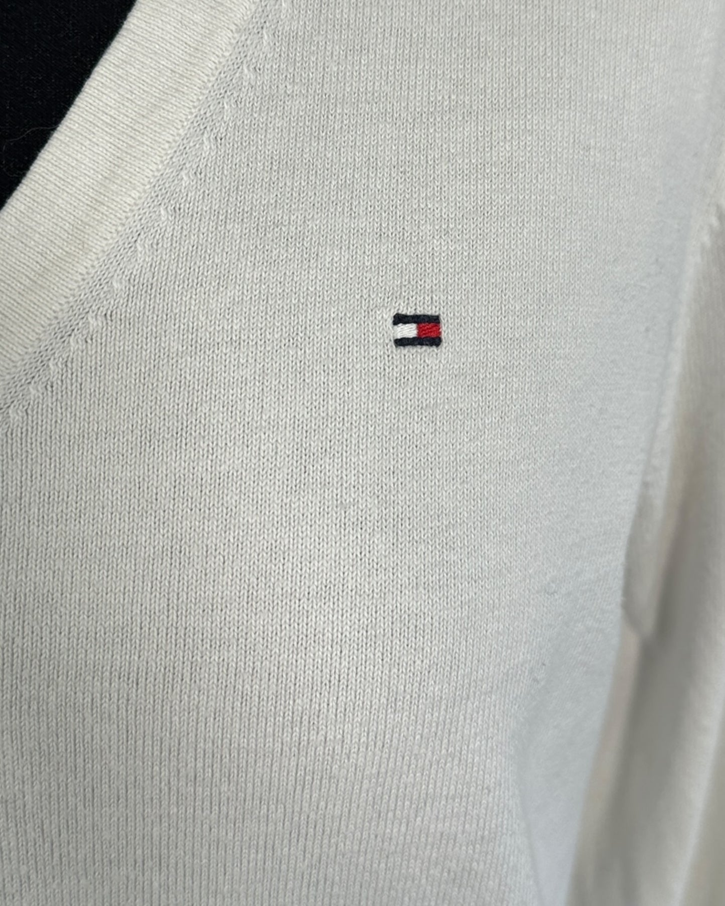 Pull col V Tommy Hilfiger ( L / 40 / 12 )
