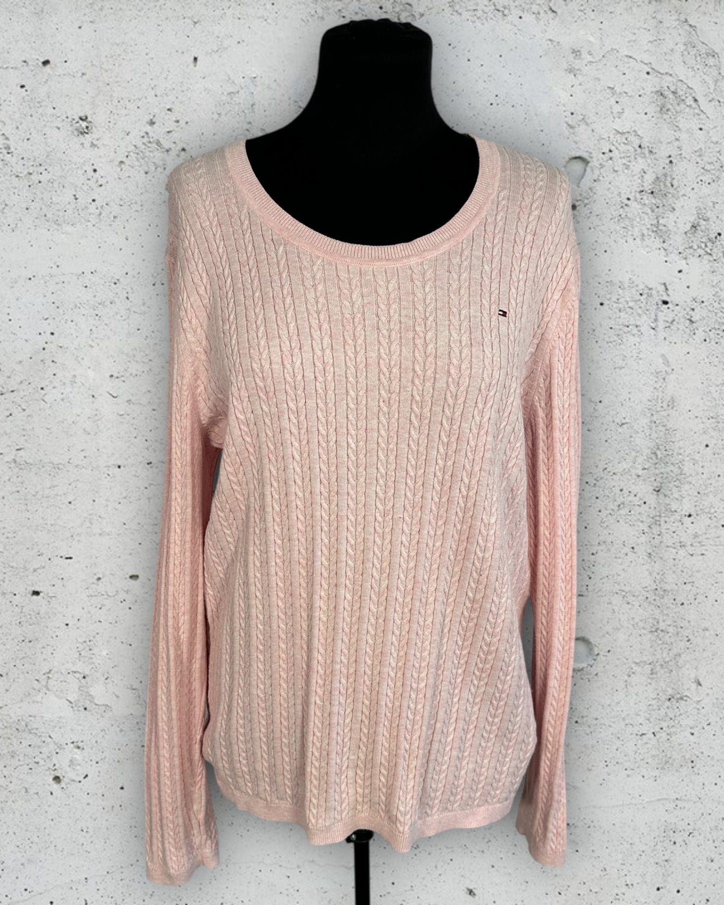 Pull torsadé Tommy Hilfiger ( XL / 42 / 14 )