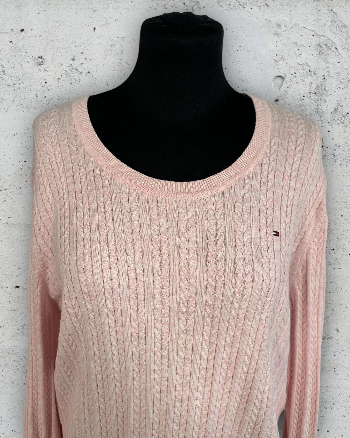 Pull torsadé Tommy Hilfiger ( XL / 42 / 14 )