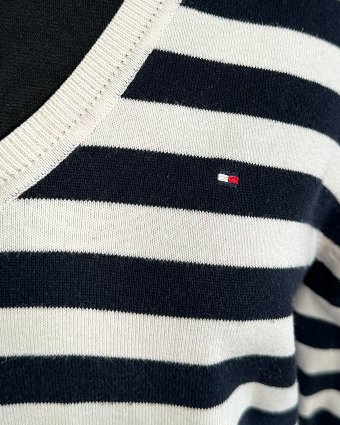 Pull col V Tommy Hilfiger ( L / 40 / 12 )