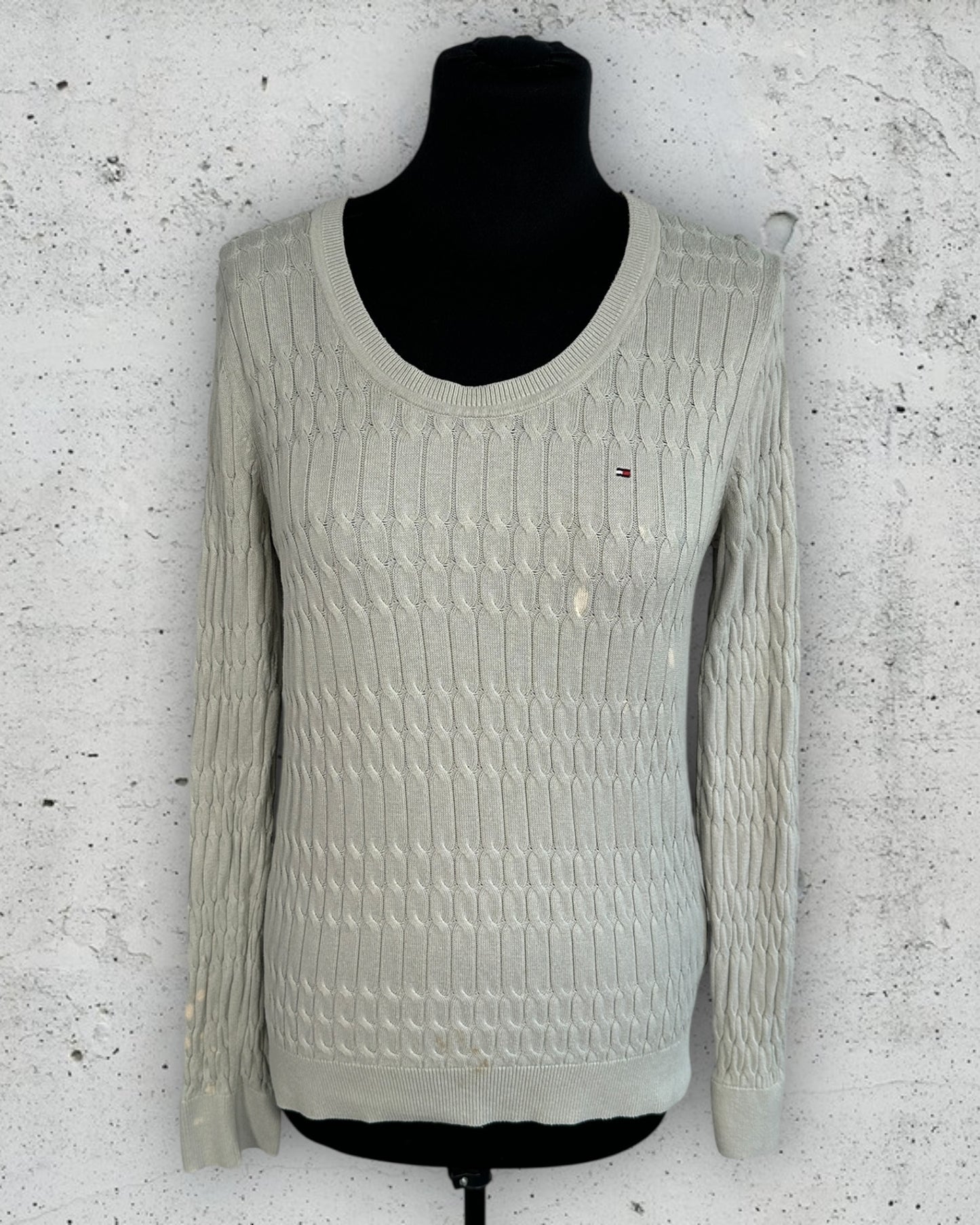 Pull torsadé Tommy Hilfiger ( S / 36 / 8 )