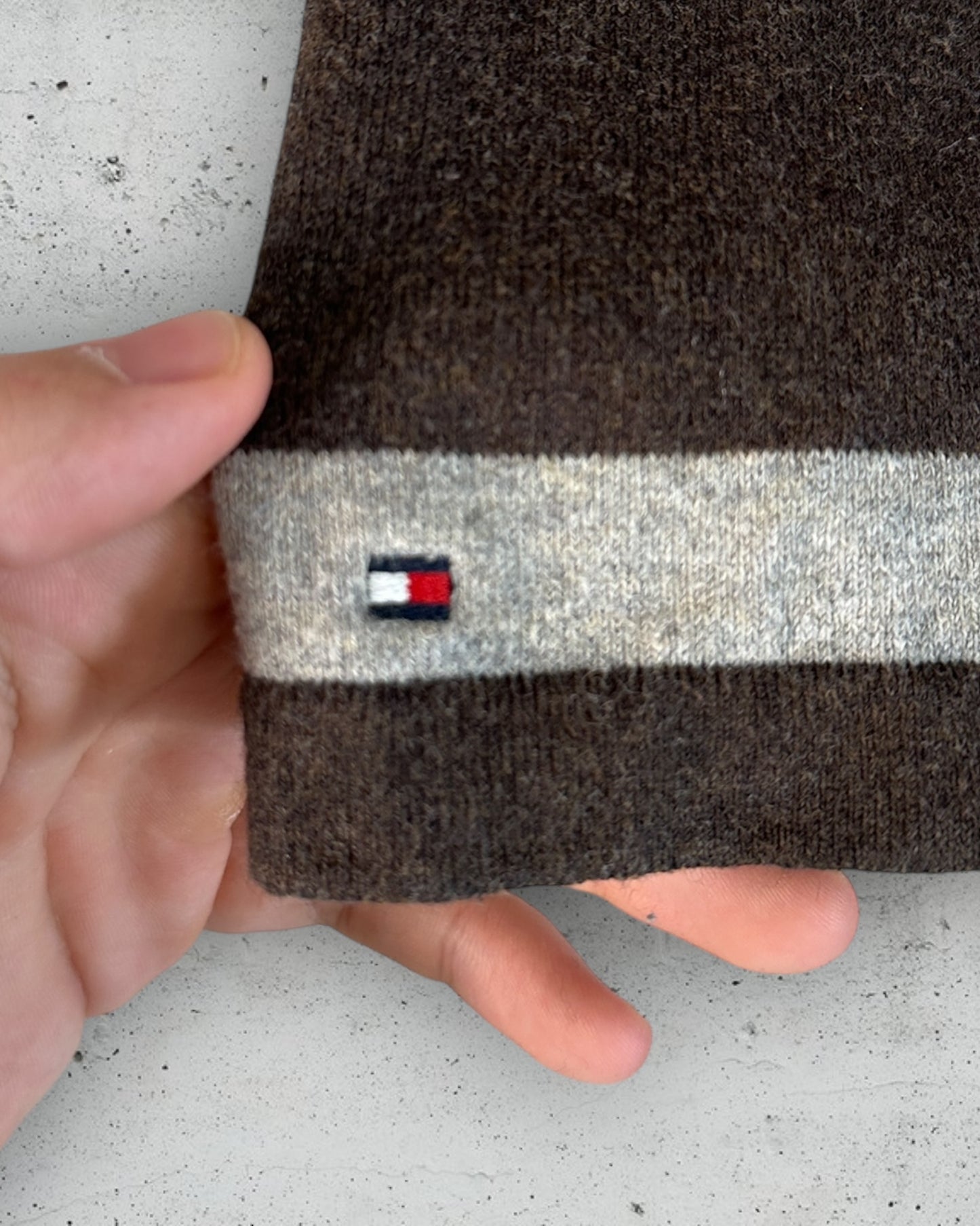 Pull col V Tommy Hilfiger ( L / 40 / 12 )