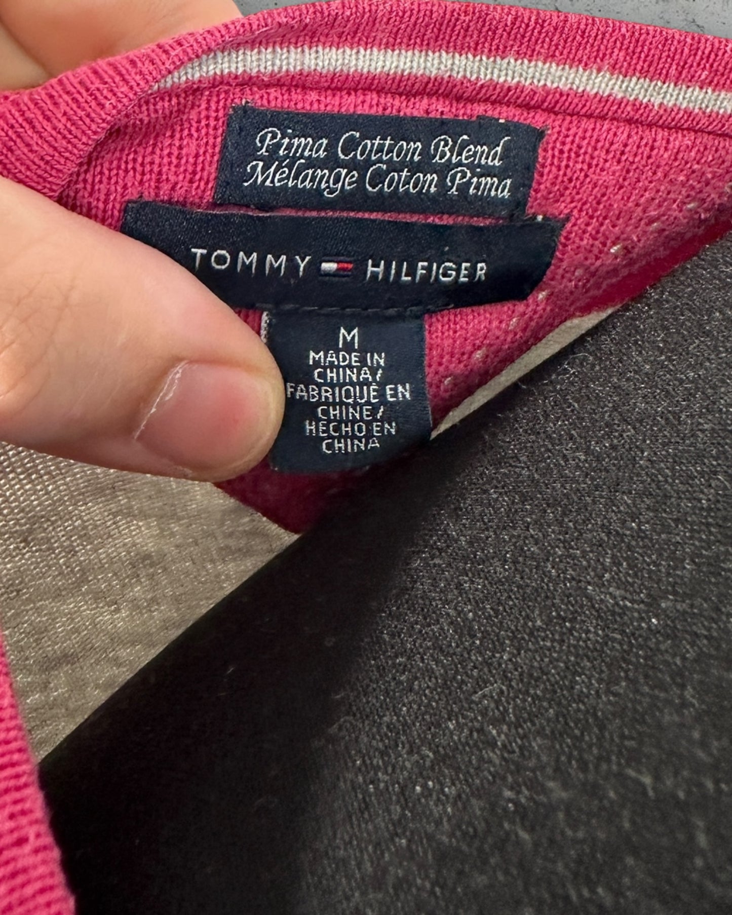 Pull col V Tommy Hilfiger ( M / 38 / 10 )