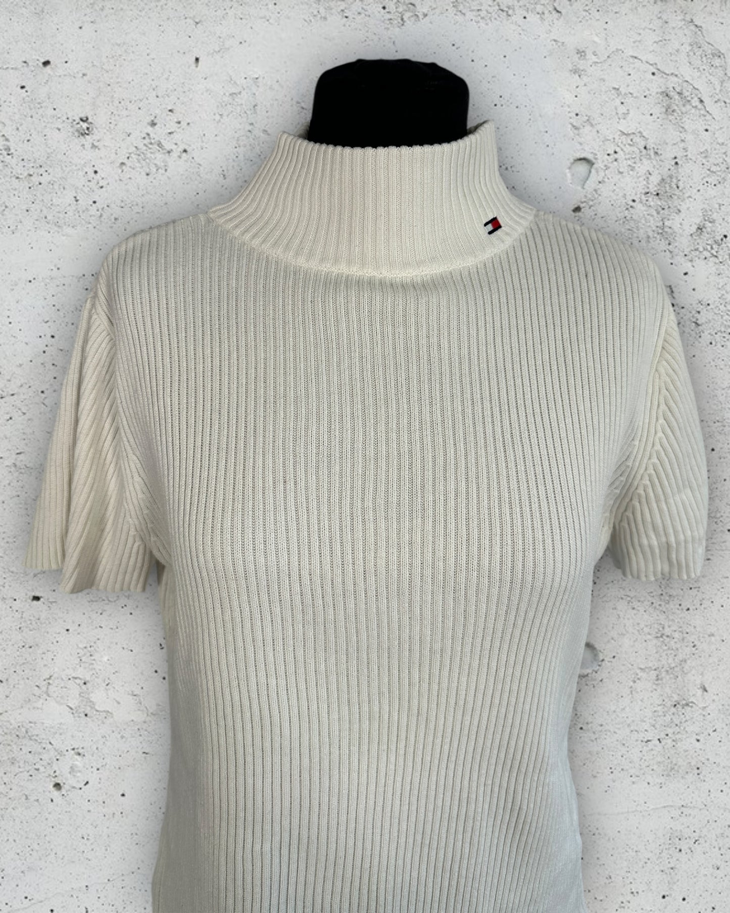 Pull manches courtes Tommy Hilfiger ( L / 40 / 12 )