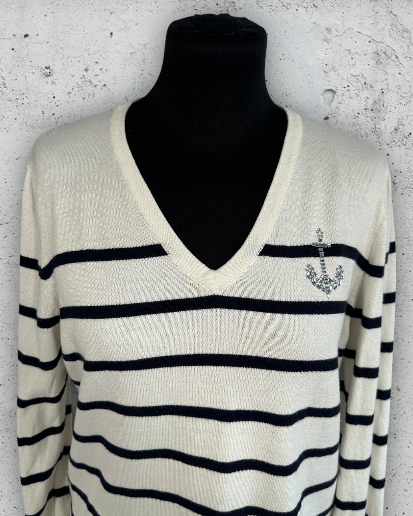 Pull col V Tommy Hilfiger ( L / 40 / 12 )
