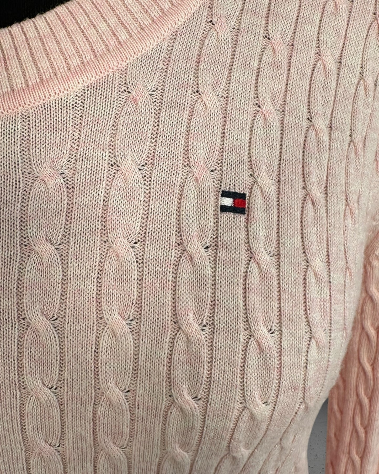 Pull torsadé Tommy Hilfiger ( M / 38 / 10 )