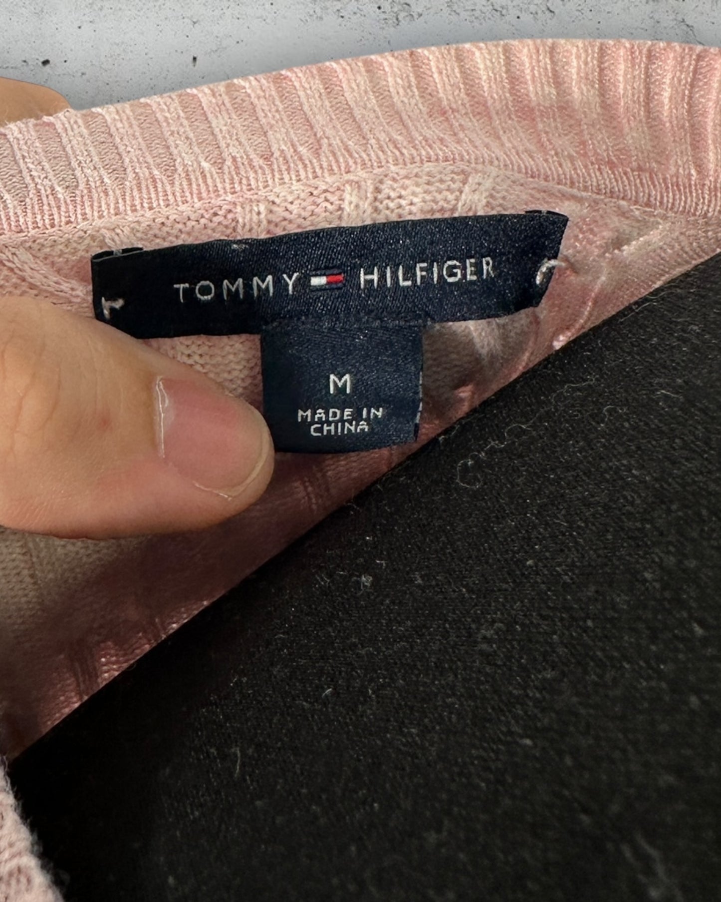Pull torsadé Tommy Hilfiger ( M / 38 / 10 )