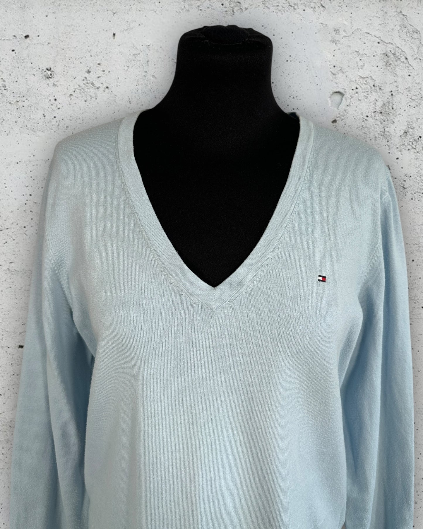 Pull col V Tommy Hilfiger ( XL / 42 / 14 )