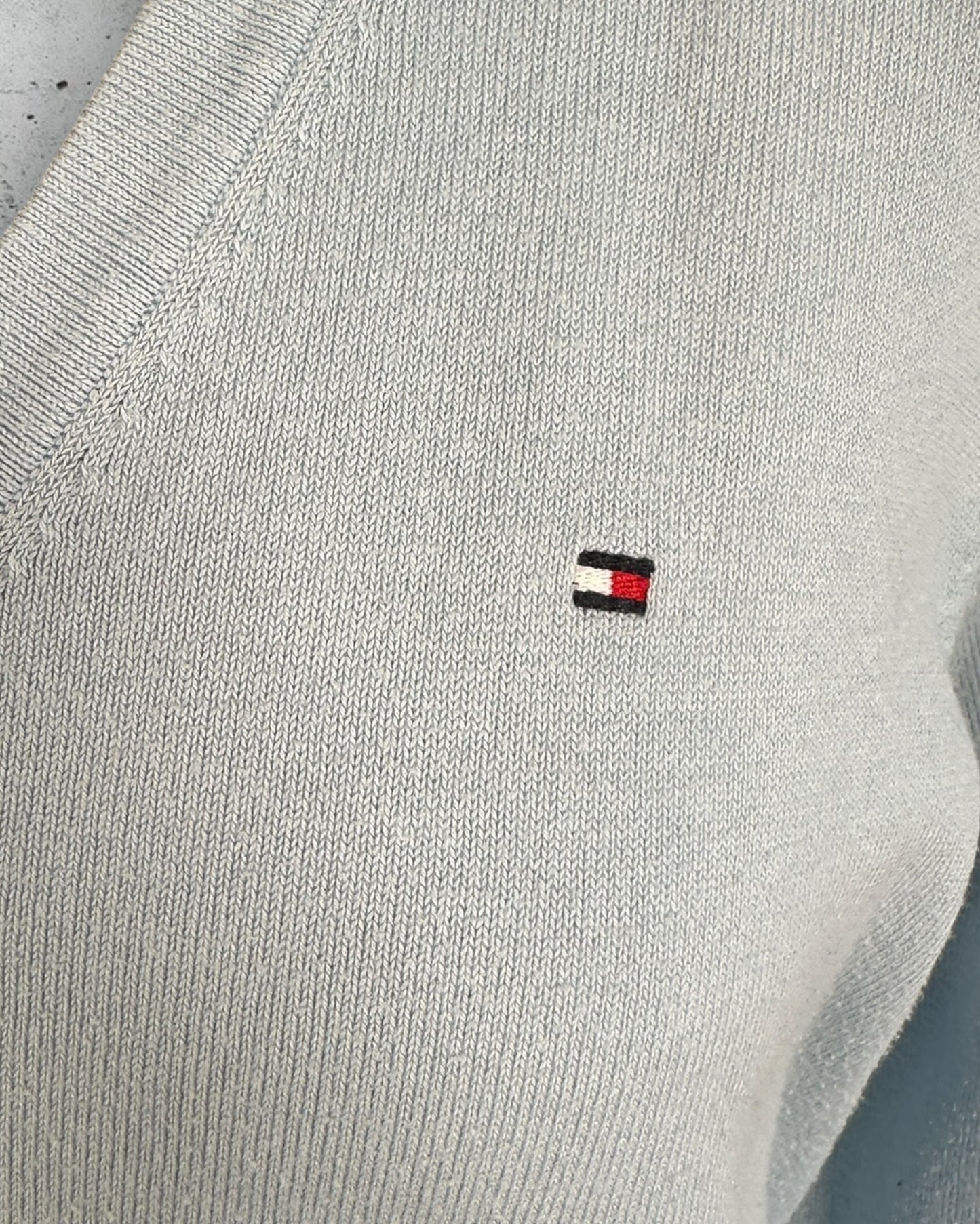 Pull col V Tommy Hilfiger ( XL / 42 / 14 )
