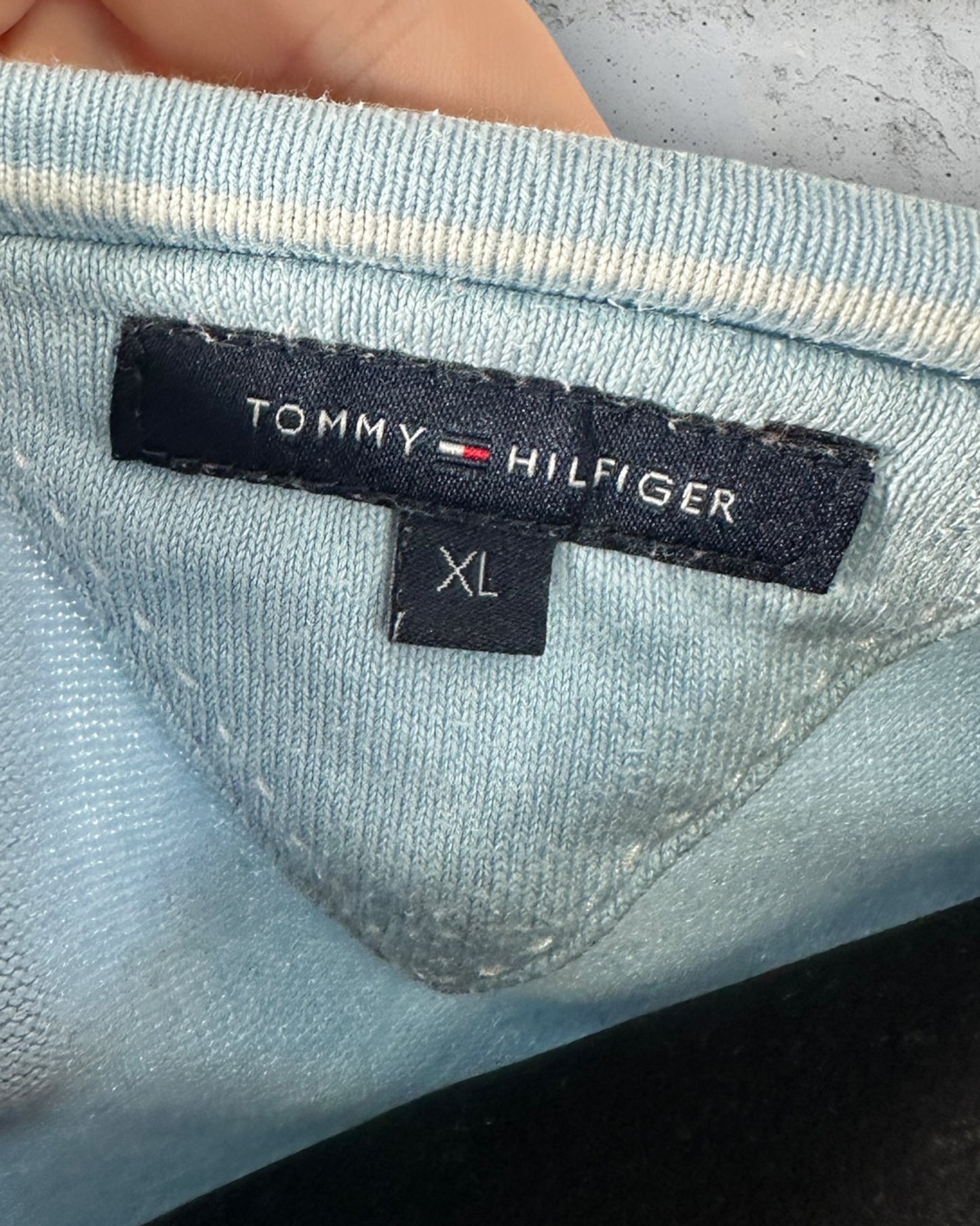 Pull col V Tommy Hilfiger ( XL / 42 / 14 )