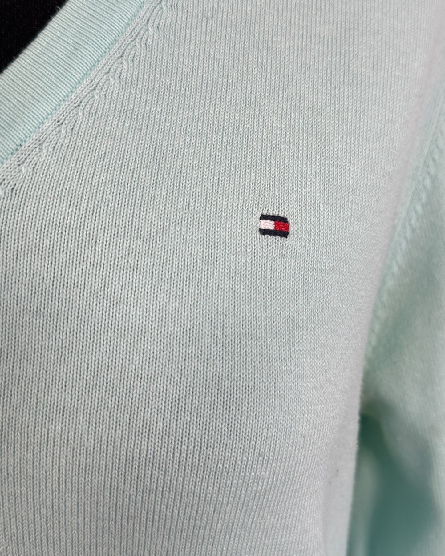 Pull col V Tommy Hilfiger ( L / 40 / 12 )