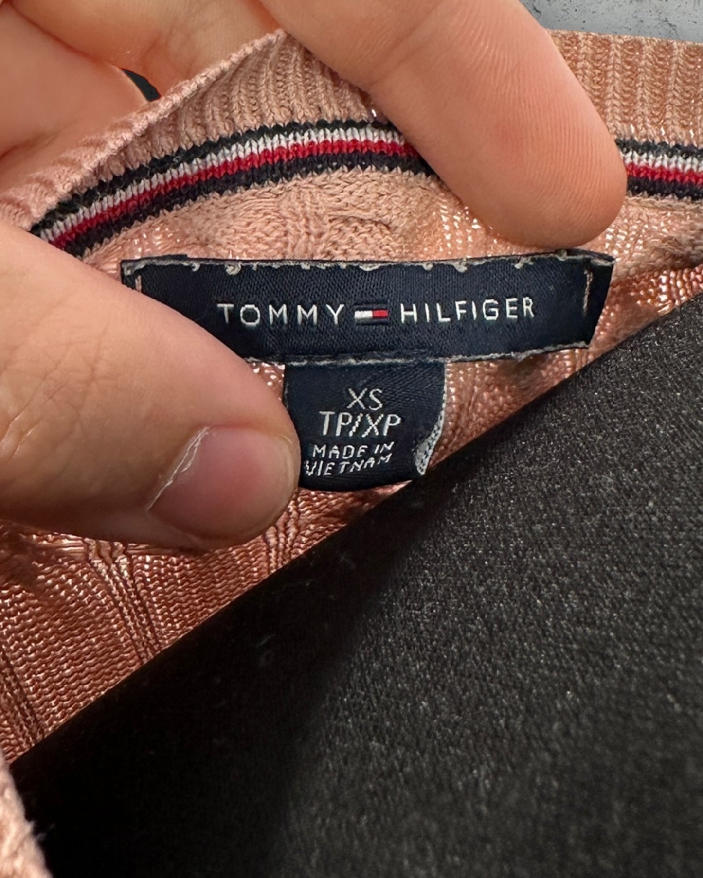 Pull torsadé Tommy Hilfiger ( XS / 34 / 6 )