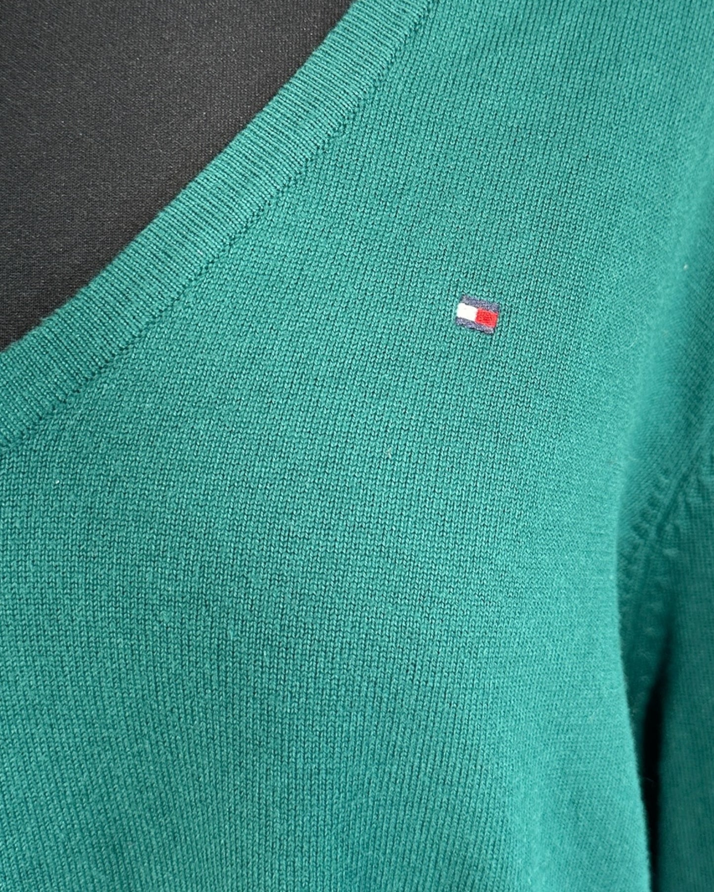 Pull col V Tommy Hilfiger ( XXL / Taille unique )