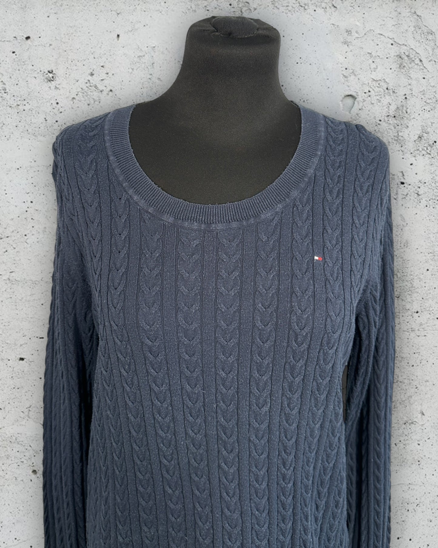 Pull torsadé Tommy Hilfiger ( L / 40 / 12 )