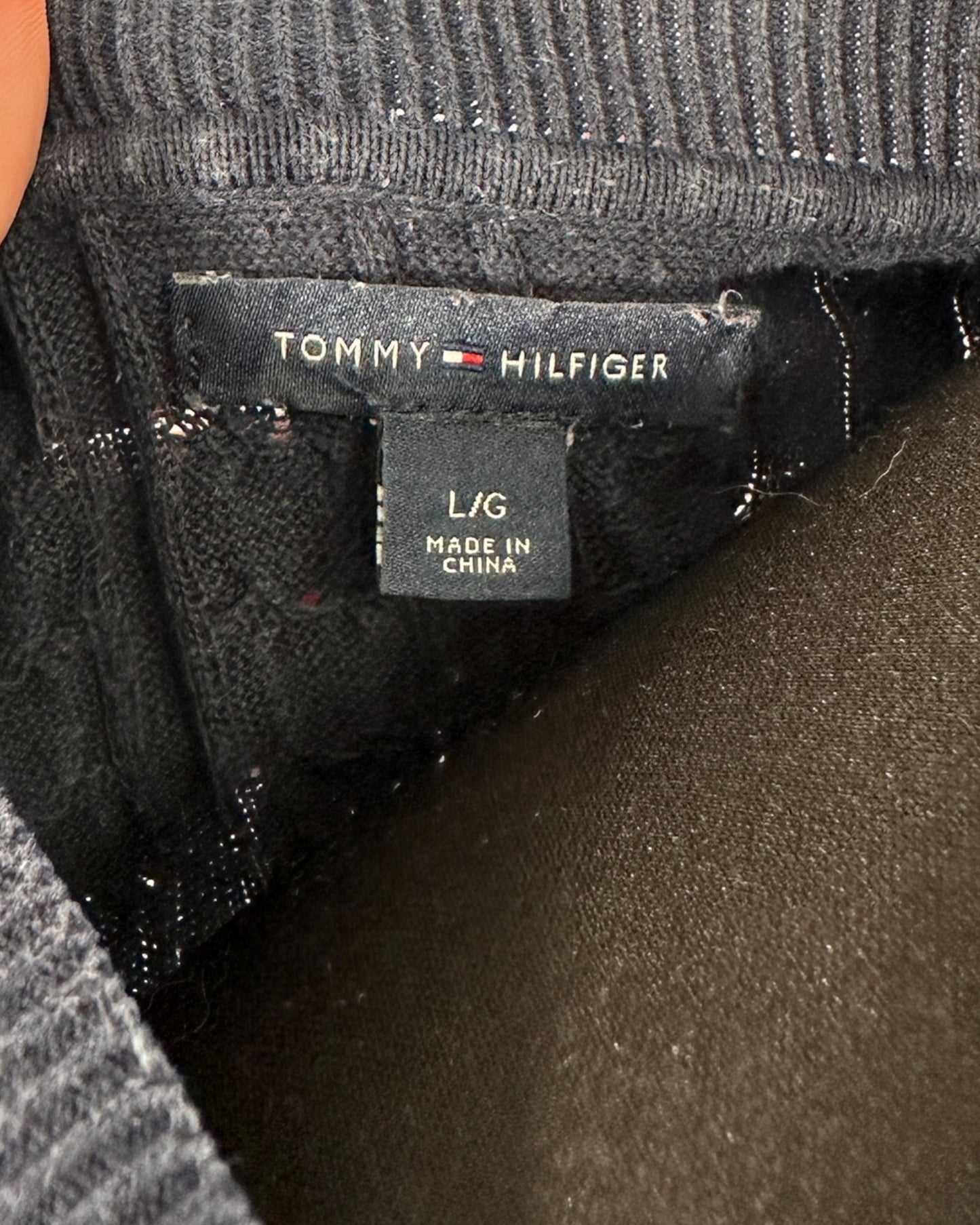 Pull torsadé Tommy Hilfiger ( L / 40 / 12 )