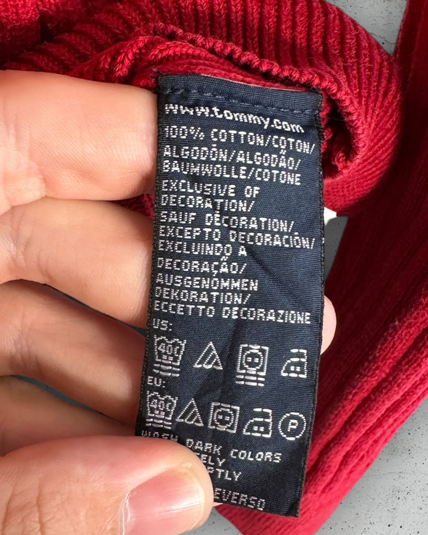 Pull col V Tommy Hilfiger ( M / 38 / 10 )