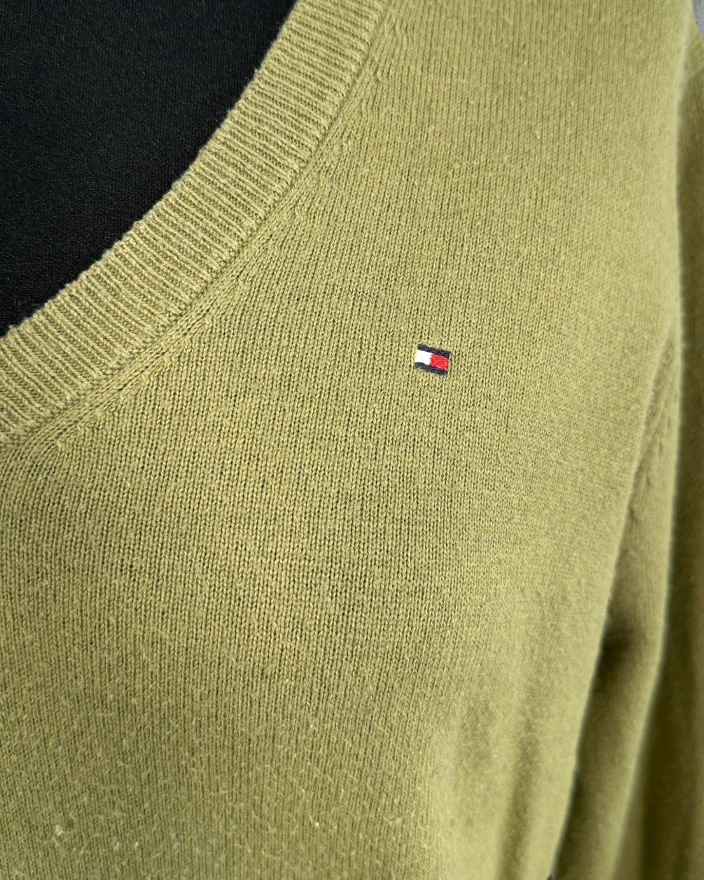Pull col V Tommy Hilfiger ( L / 40 / 12 )