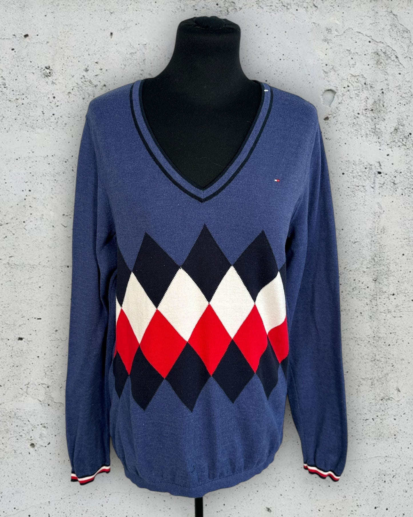 Pull col V Tommy Hilfiger ( M / 38 / 10 )